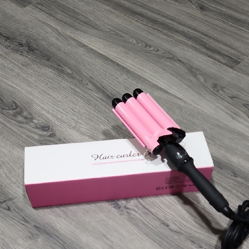 Hair Curler 3 Rod Waver Iron